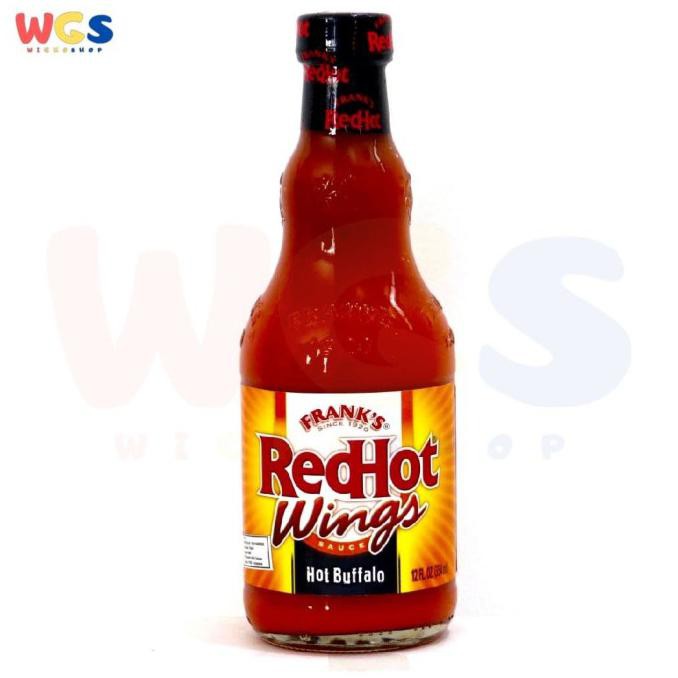 

Saus Frank's Franks Frank Red Hot Redhot Wings Sauce 354 ml