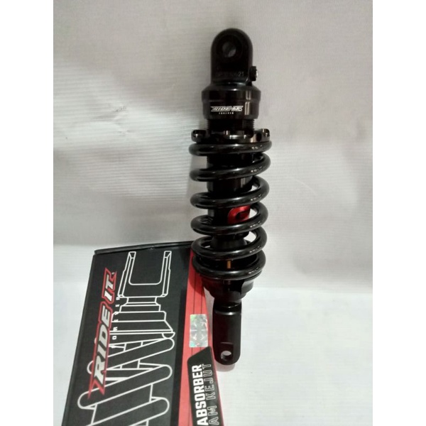 Monoshock Shock Belakang ride it Vixion#R15 Black series ride it