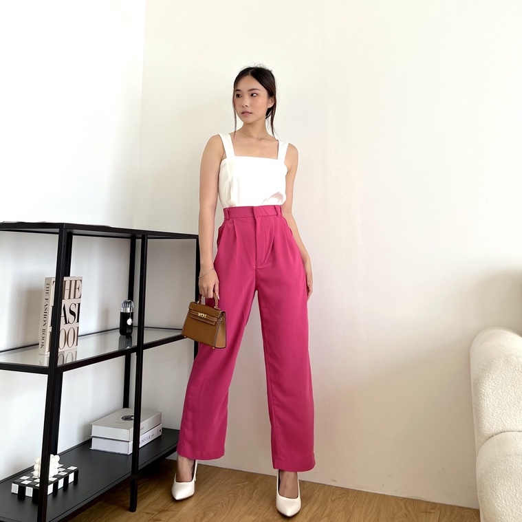 Jin Ankle Pants (Petite Friendly) / Celana Panjang Wanita