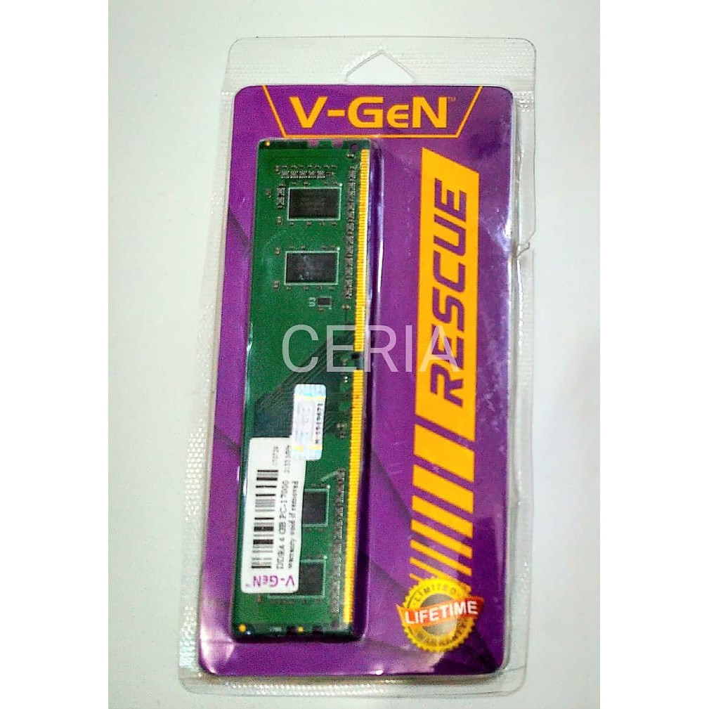 RAM DDR4 VGEN RESCUE 4GB PC17000