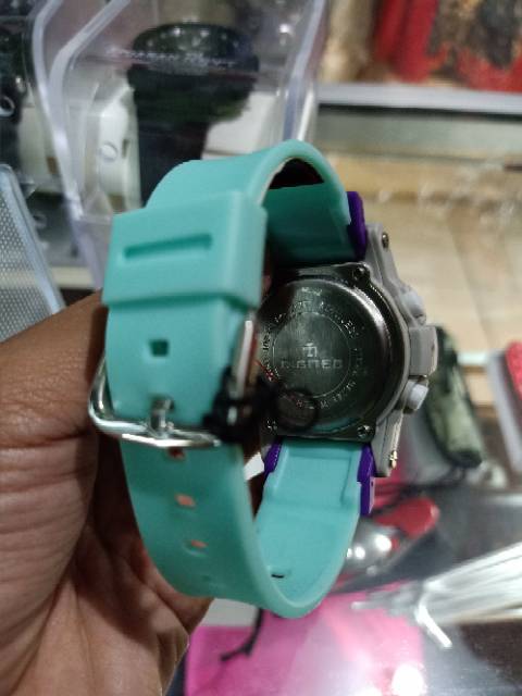 Jam tangan Digitec water resist double time series women