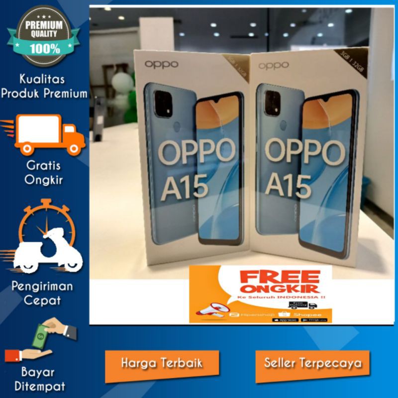Oppo A15 3/32 5000mah 3camera