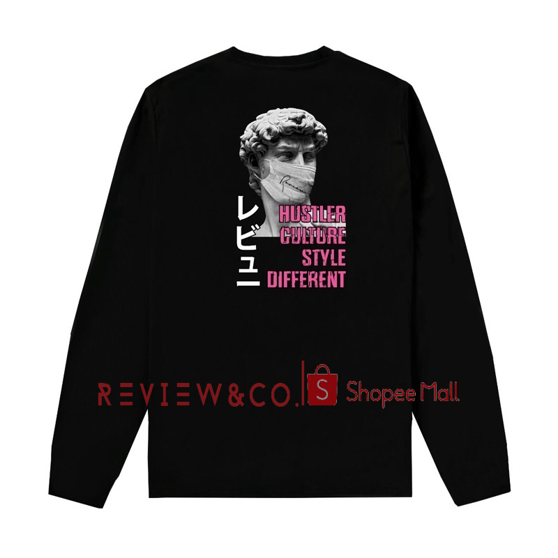 Review & Co. Longsleeve Tshirt Lengan Panjang V12
