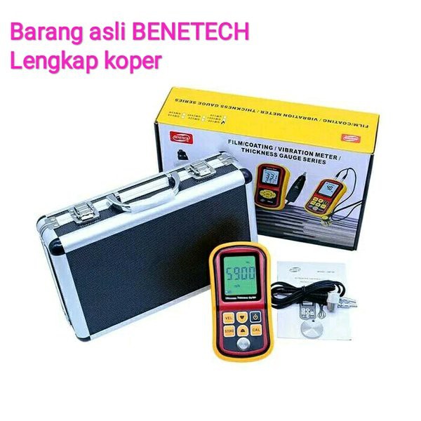 Alat Ukur ketebalan besi plastik keramik Thickness Gauge Ultrasonic GM100 -