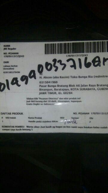 Handle Pintu Stainless 60cm