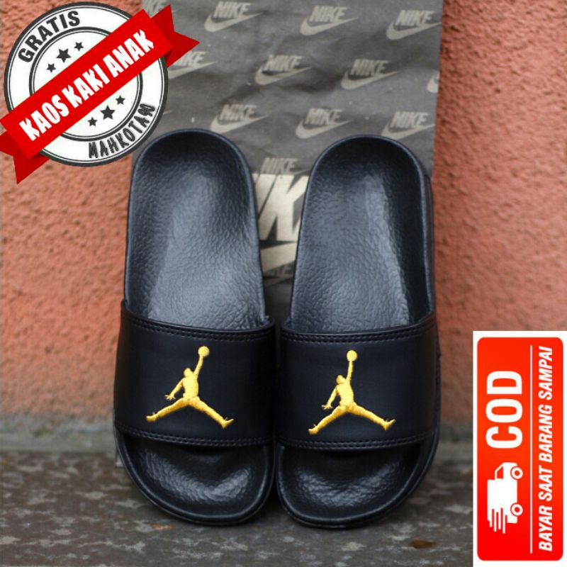 SENDAL SEPATU ANAK NIKE JORDAN BENASSI SENDAL ANAK LAKI-LAKI PEREMPUAN UKURAN 30-35 SENDAL ANAK SLOP