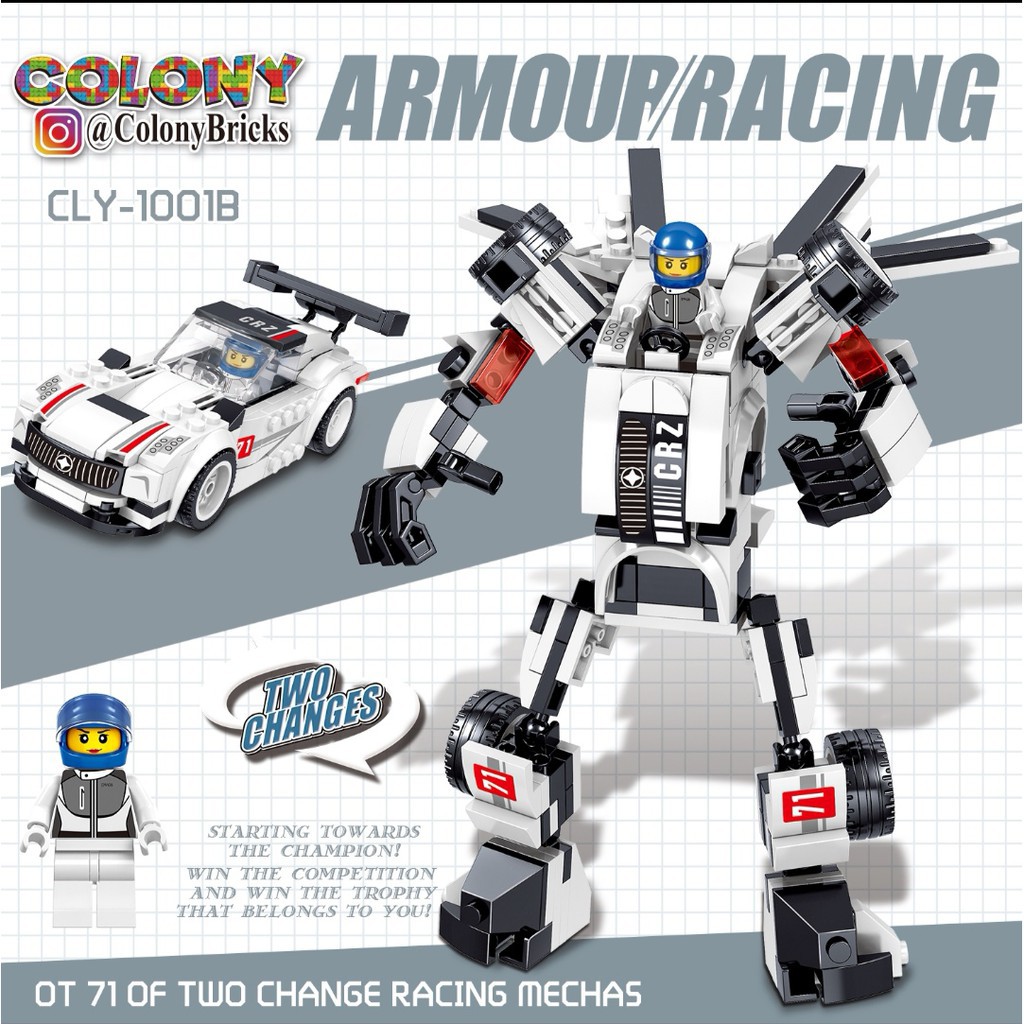 Mainan Mobil Robot Transformer