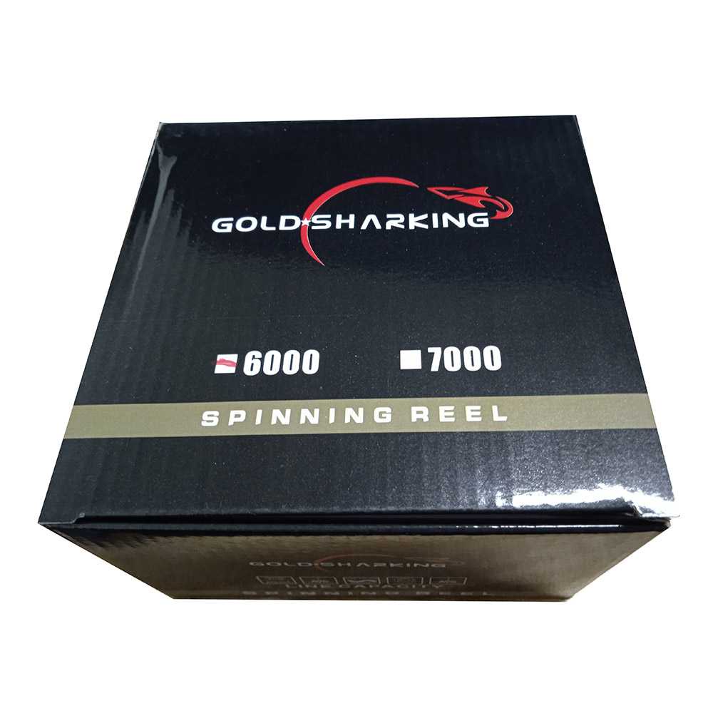 GS8 Mancing Gold sharking NX6000 Series Metal Reel Pancing Fishing Reel 4.7:1 Gear Ratio