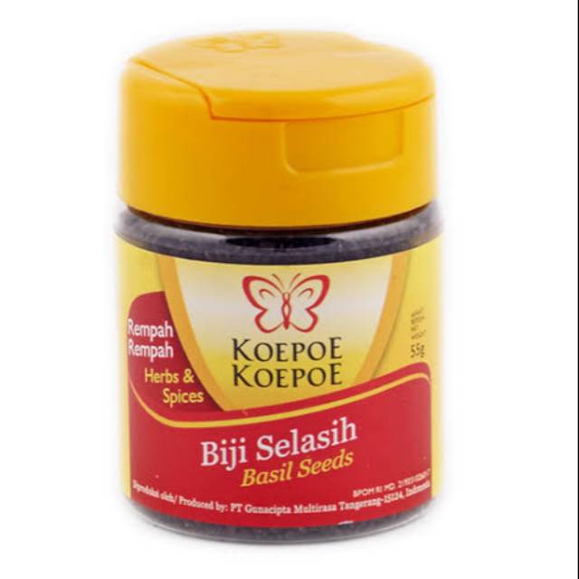 

Koepoe Koepoe Biji Selasih 50g