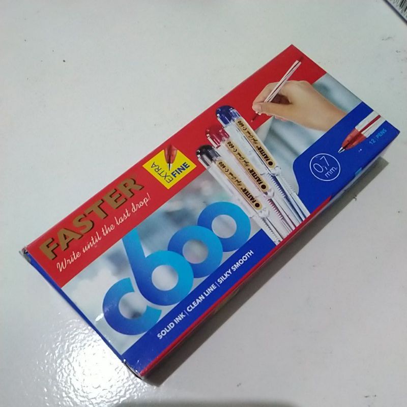 

Pulpen faster C600 / perpak isi 12