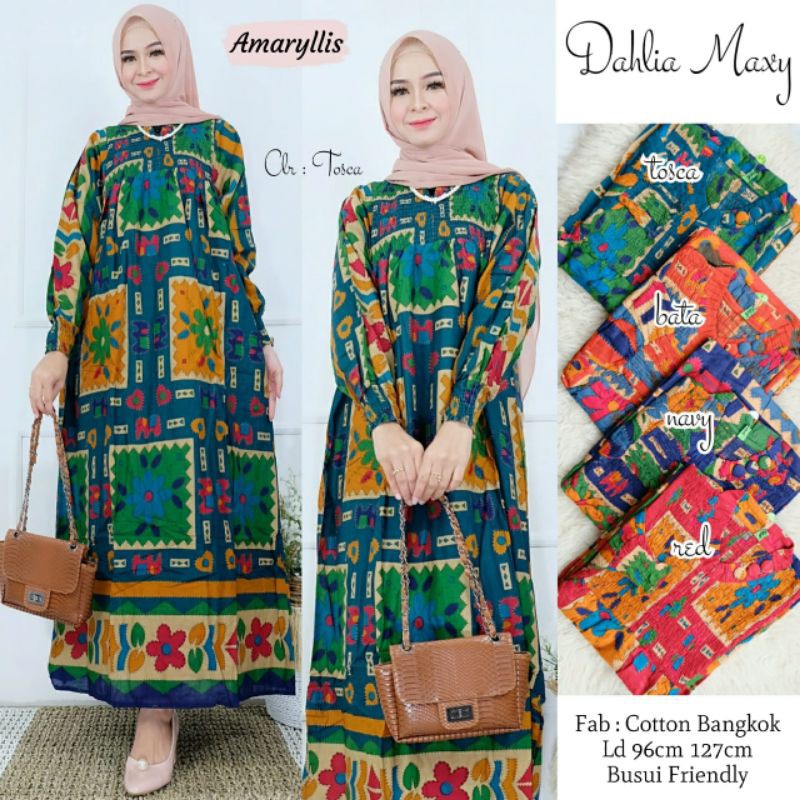 Thailand Maxy by Amaryllis COTTON BANGKOK/ GAMIS MURAH KATUN BANGKOK dress