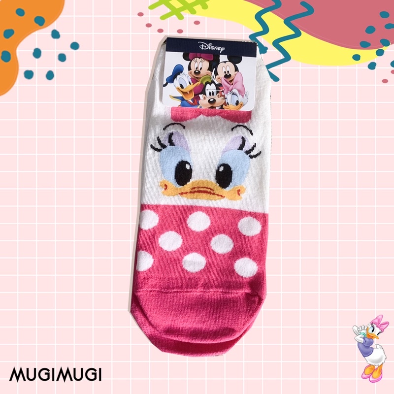 Kaos Kaki Korea Disney Daisy Duck Ankle Socks