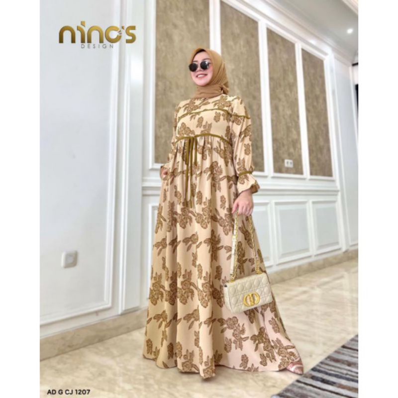 Dress Terbaru Dari Ninos | Ori By Ninos | Dress Lebaran