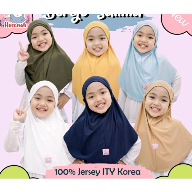 Bergo anak Nasywa colletion hijab