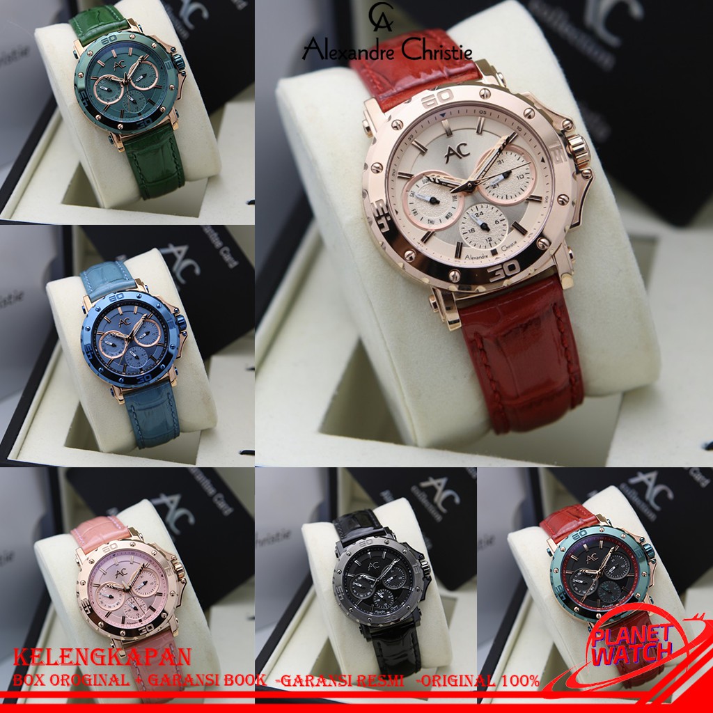 ALEXANDER CHRISTIE WANITA ORIGINAL JAM TANGAN ALEXANDRE CHRISTIE WANITA JAM ALEXANDER CRISTIE 9205