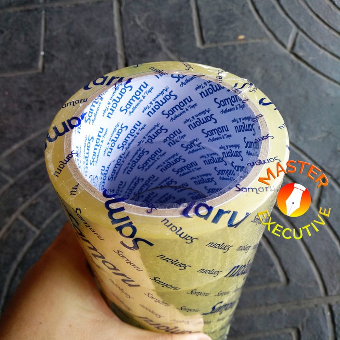 [Roll] Samaru Lakban OPP Packing Tape 45 mm x 55 yard - Bening Clear