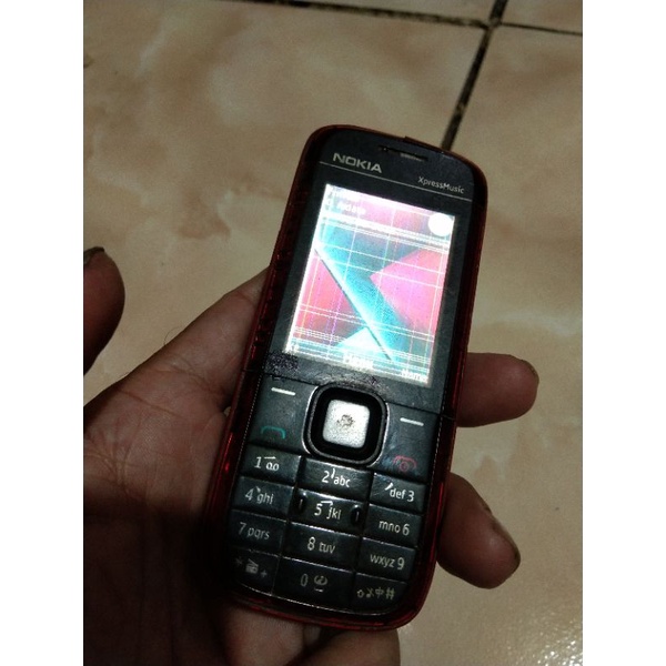NOKIA 5130c-2 minus lcd garis,tanpa baterai