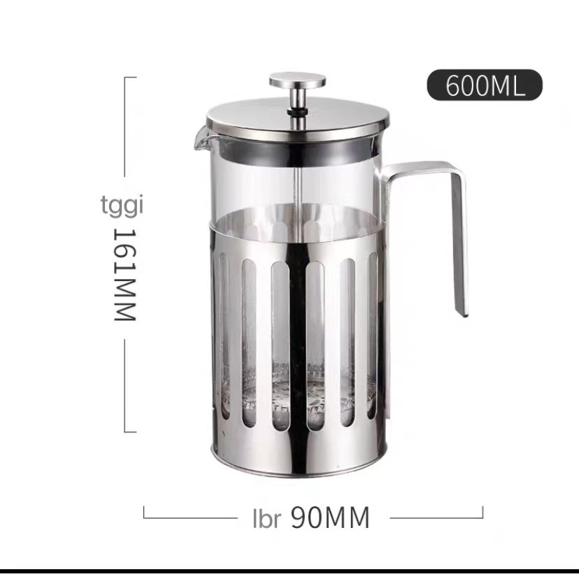 French Press/French Press Coffe Maker Pot/Teko Teh/Teko Kopi/Teko French Press