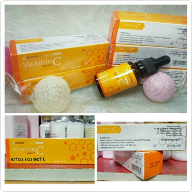 SERUM VITAMIN C PENCERAH WAJAH HANASUI