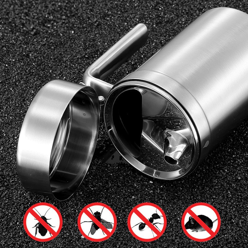 550/1000ML Kitchen Oil Bottle 304 Stainless Steel Leak-proof Oil Storage Bottle Dispenser Gravy