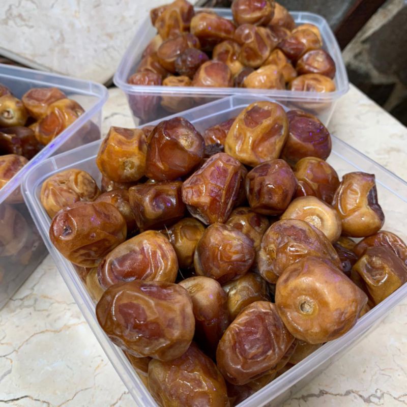 

Kurma Sukkari Al Qassim 1000gr | Kurma Raja | Kurma Nabi | Sukkari