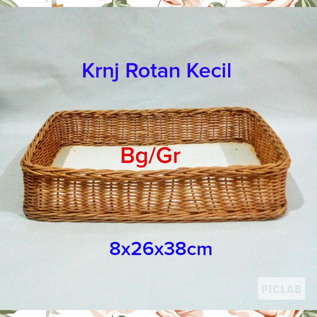 Keranjang / Parcel Rotan Kecil