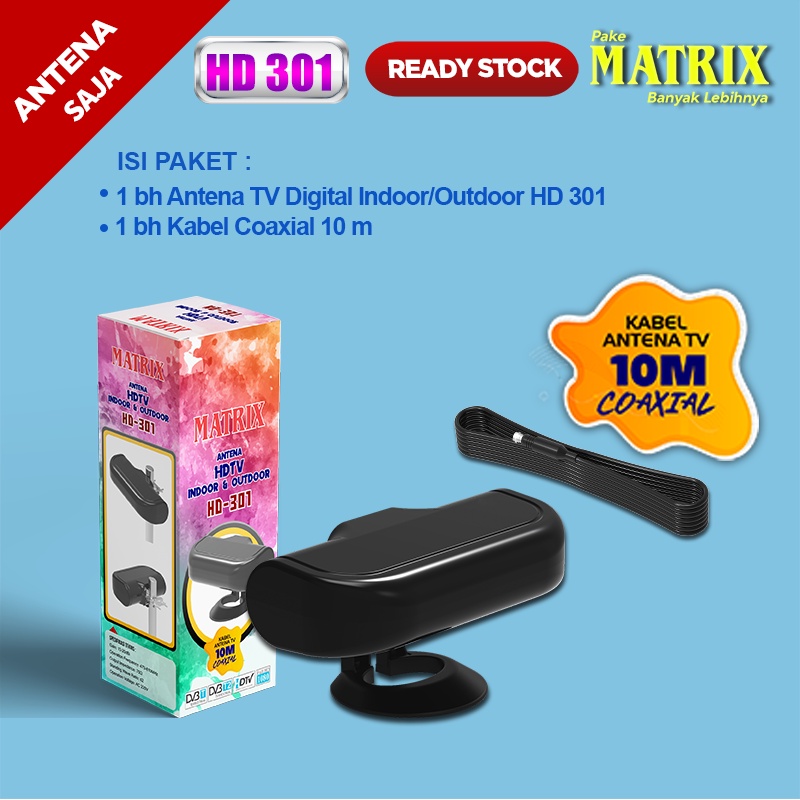 MATRIX - Antena TV Digital HD 301 | Antena TV Digital Indoor & Outdoor