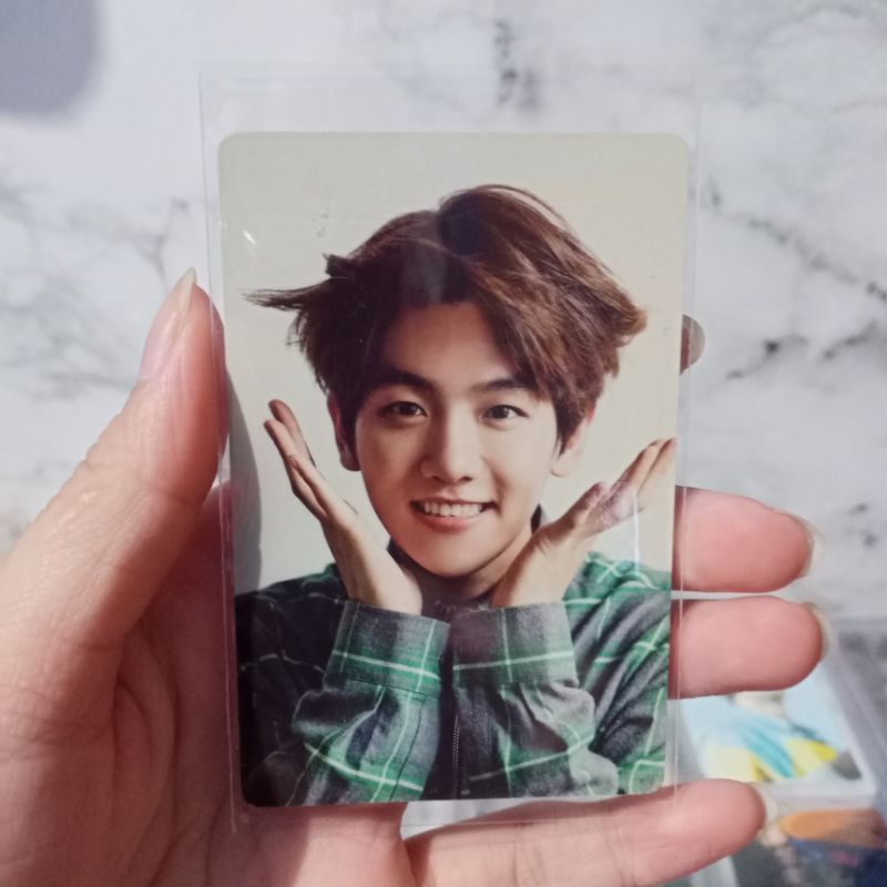 OFFICIAL PHOTOCARD EXO BAEKHYUN SEASON GREETING 2015 GLOBAL VER