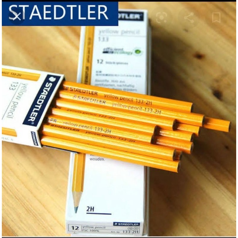 

pensil raut STAEDTLER yellow 2B 1 pack