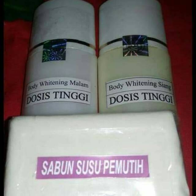 Handbody pemutih dosis tinggi