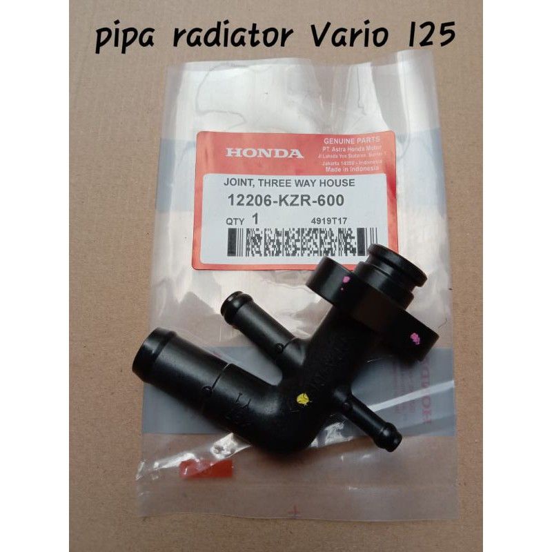 PIPA RADIATOR VARIO 125  ORI