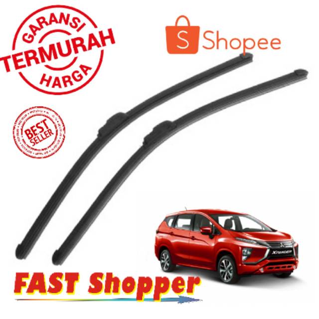 WIPER MOBIL FRAMELESS PISANG 1 SET NEW INNOVA REBORN 2016 - PS26-PS16