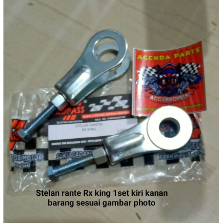 Stelan rante Rx king 1set kiri kanan barang sesuai gambar photo