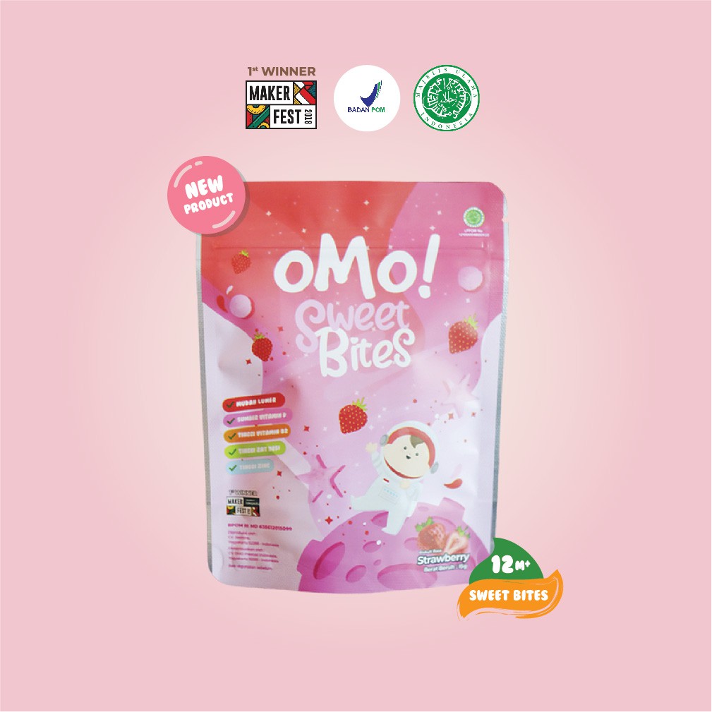 BARU! OMO! SWEET BITES - Snack Sehat Bayi 12 Bulan++