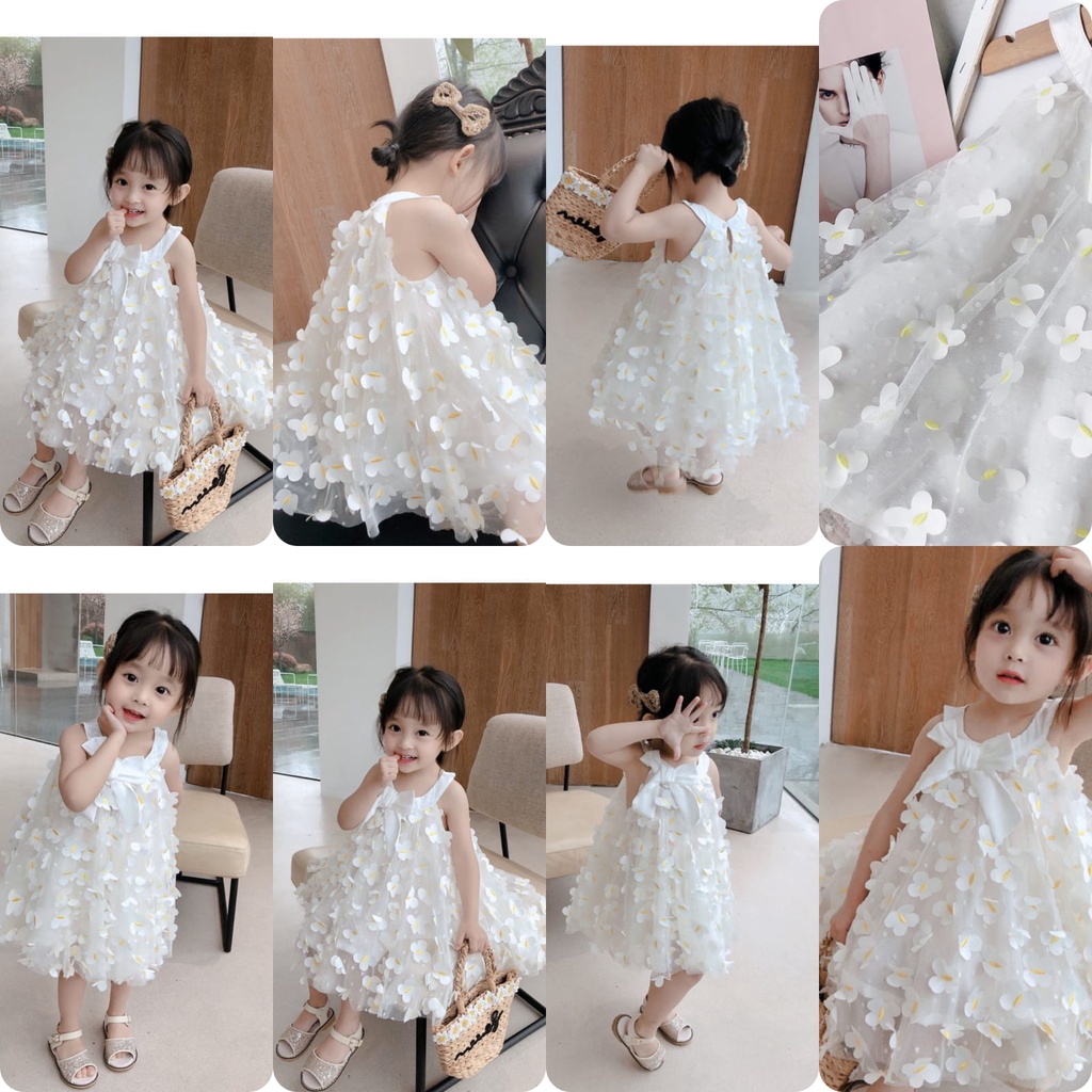 1-8TH DRESS ANAK PESTA FLUFFY MERMAID / GAUN PESTA ANAK PEREMPUAN