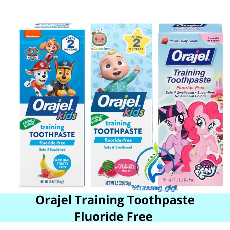 Orajel Training Toothpaste No Fluoride 42.5gr