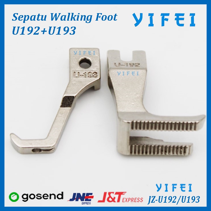 Sepatu U192/U193 Mesin Walking Foot Industri 1 Jarum/YIFEI-U192/U193