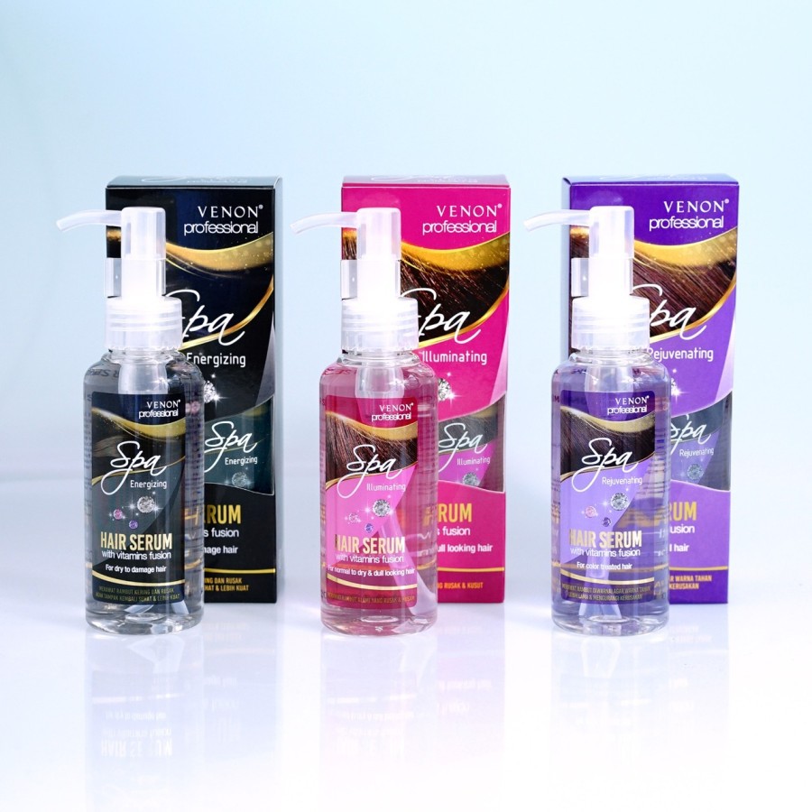 ANEKA - VENON PROFESSIONAL HAIR SERUM SPA 125ML - SERUM RAMBUT VENON 125ML BPOM - HAIR SPA SERUM VEN