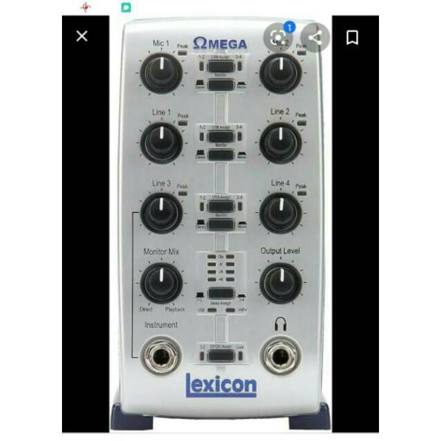 Lexicon Omega Soundcard Studio / Lexicon Omega 4 channel / Lexicon Omega