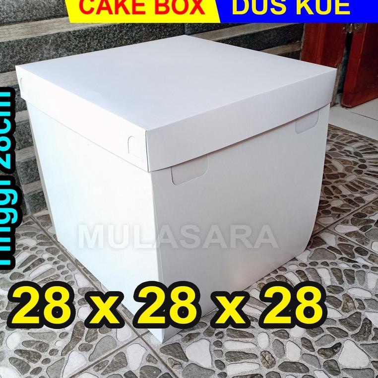 

Terkini 7A699 Dus 28x28x28 cm/28x28/ Dus Kue ulang tahun/ Box Kue/ Box Roti/ Cake Box/ Kotak kue/ Dus bolu 73 Terbatas