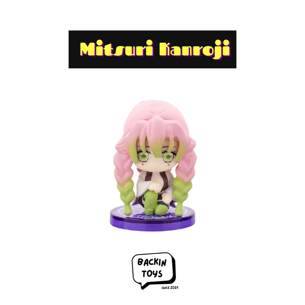 Action Figure Kimetsu no Yaiba Suwarasetai 5 Gacha - Mitsuri Kanroji