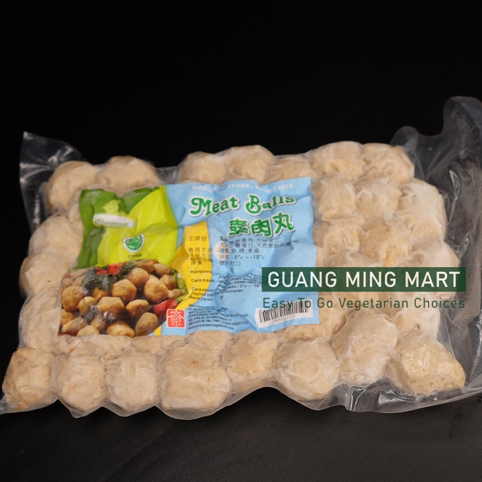 

MEAT BALLS VEGETARIAN / BAKSO URAT VEGETARIAN / MEAT BALLS EVERGREEN