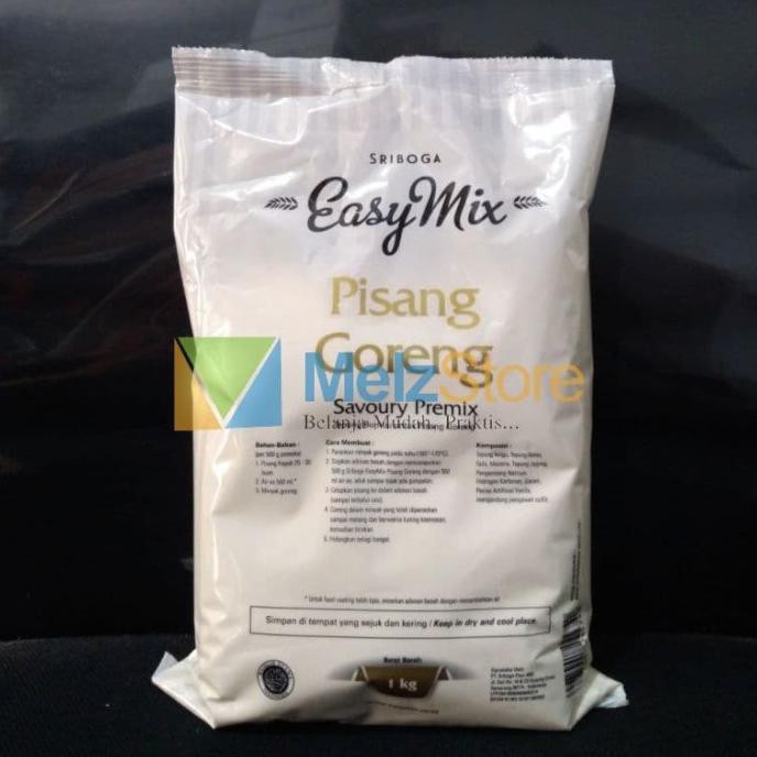 

Tepung Premix SRIBOGA EASYMIX PISANG GORENG 1kg