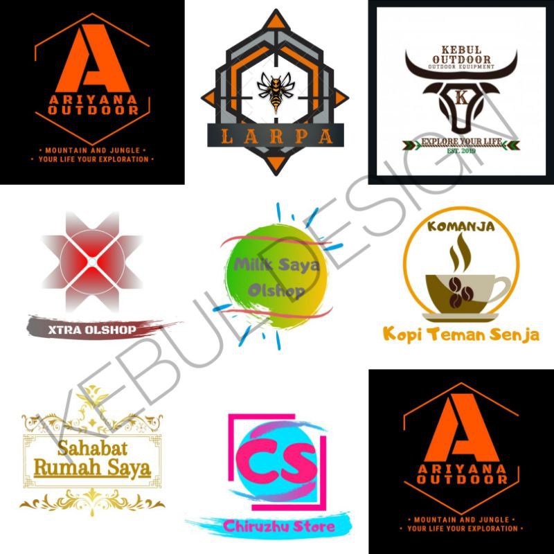 JASA DESAIN  LOGO  OLSHOP  LOGO  BISNIS LOGO  OLSHOP  Shopee 