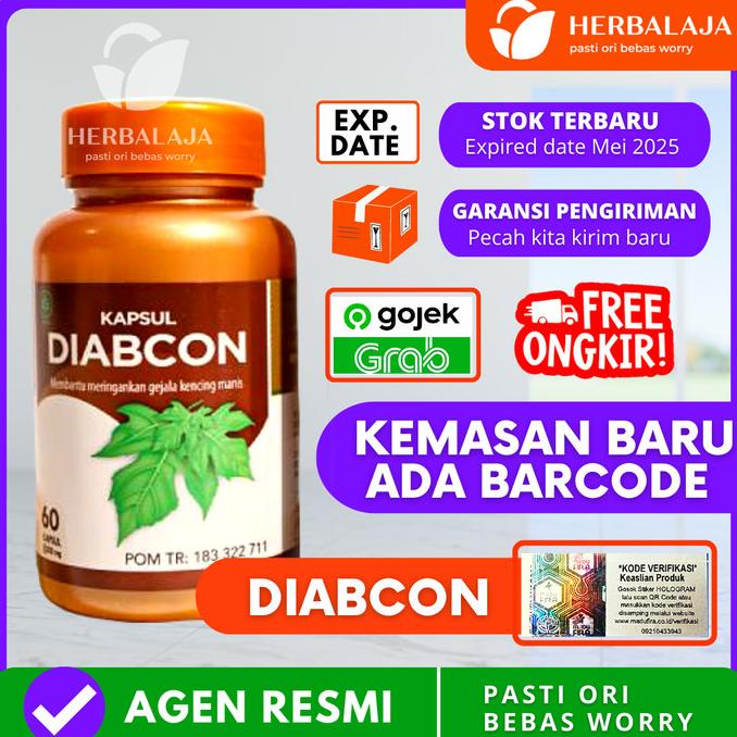 

TERMURAH Kapsul Diabcon Asli Obat Penurun Gula Darah Diabetes Herbal Terbaik /OBAT HERBAL ASAM URAT/OBAT HERBAL PELANGSING/OBAT HERBAL KOLESTEROL/OBAT HERBAL DIABETES
