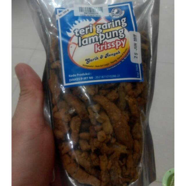 

Teri Garing Krisspy Rasa Original / Pedas 100gr