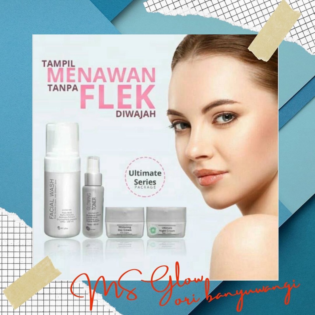 ORI MS Glow Paket Ultimate/ MS Glow Banyuwangi/ MS Glow ori