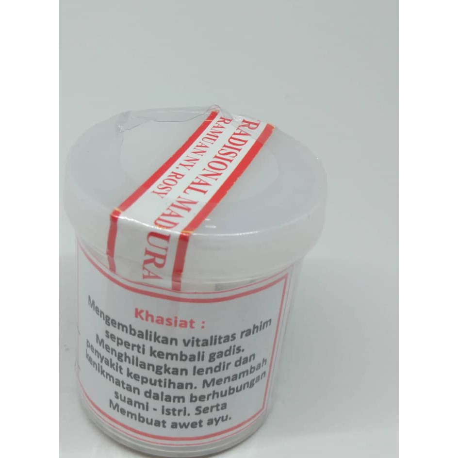 JAMU TRADISIONAL MADURA - PIL VIRGIN MADURA - EMPOT EMPOT MADURA ORI - ju826