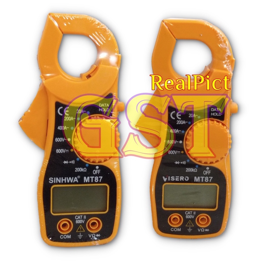 Tang Ampere digital clamp meter Kecil Mt87 Mt 87