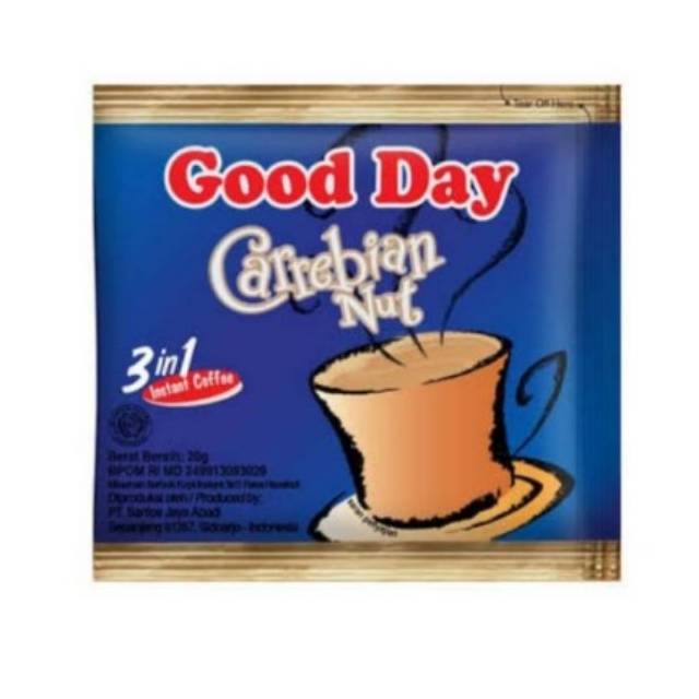 

GOOD DAY CARREBIAN NUT 20 GRM X 10 PCS